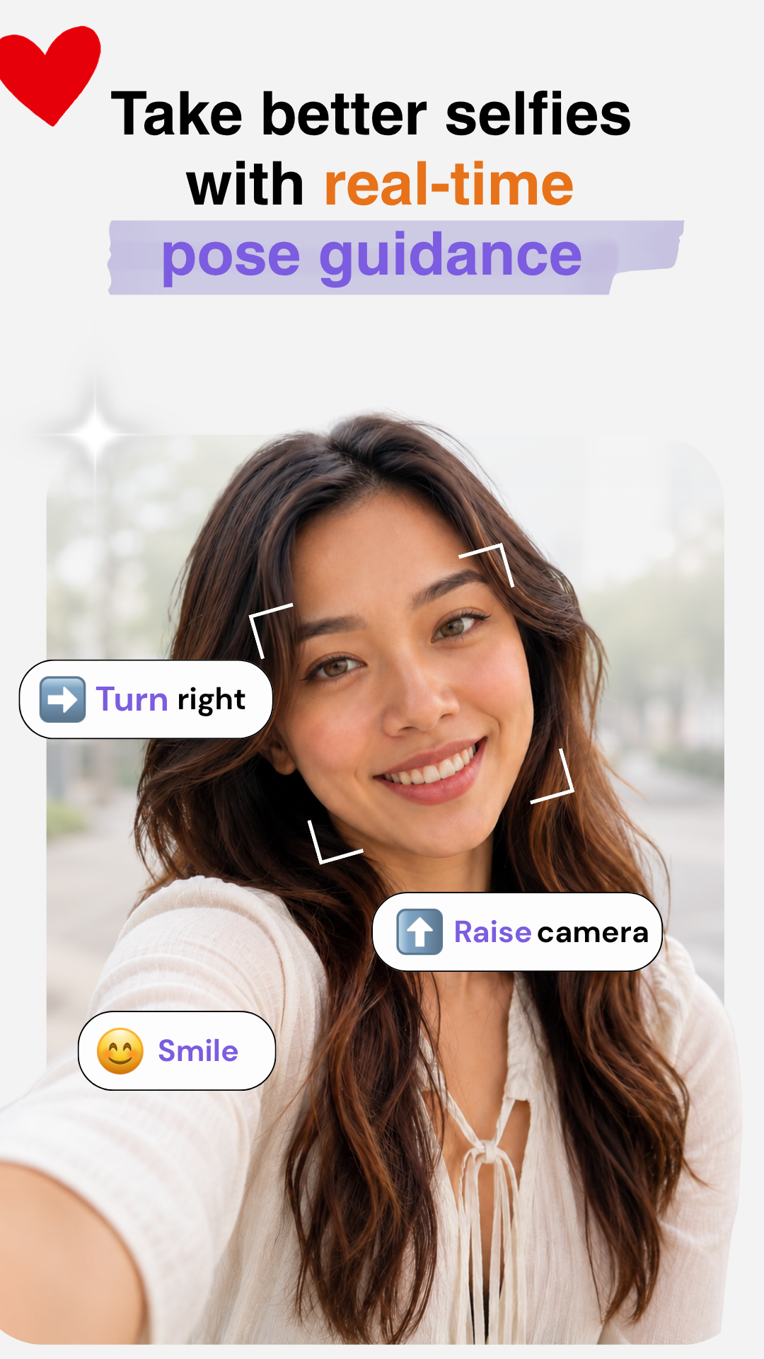 Candid AI real-time pose guidance